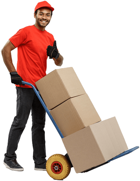 Illustration logistique - transport international, camion et livraison rapide